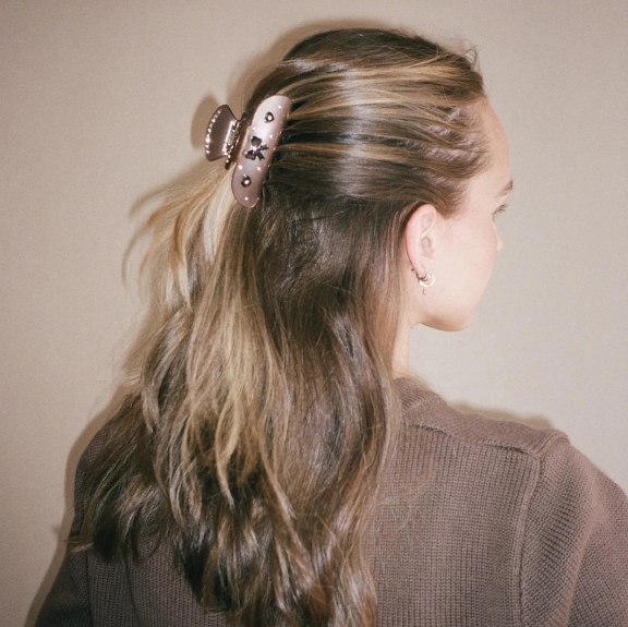 SWEETHEART CLIP IN COCOA CASHMERE