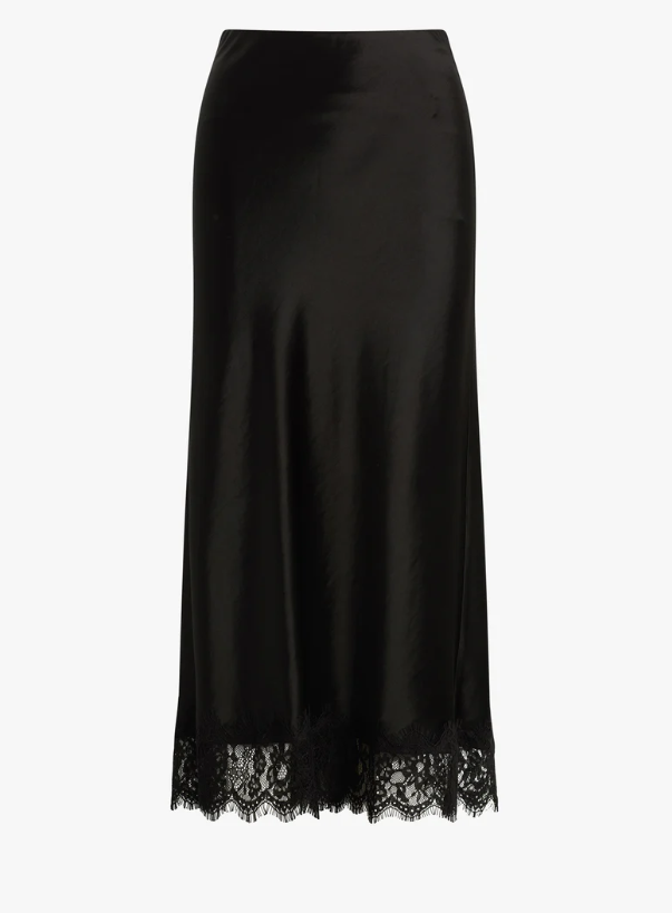 THE LACEY FAVORITE SKIRT - BLACK