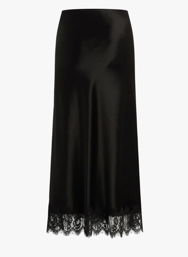 THE LACEY FAVORITE SKIRT - BLACK