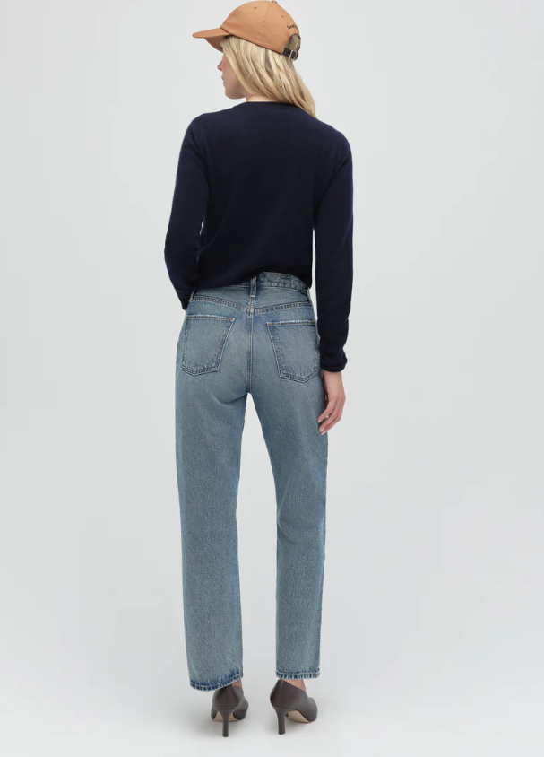 THE FAVORITE CASHMERE CREW - NAVY