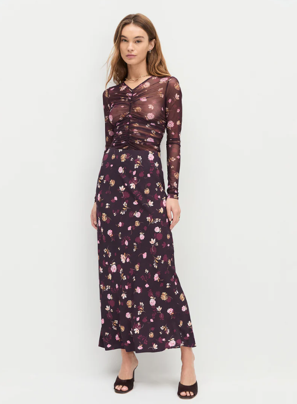 MESH PARTY TOP - WHIMSICAL MONET