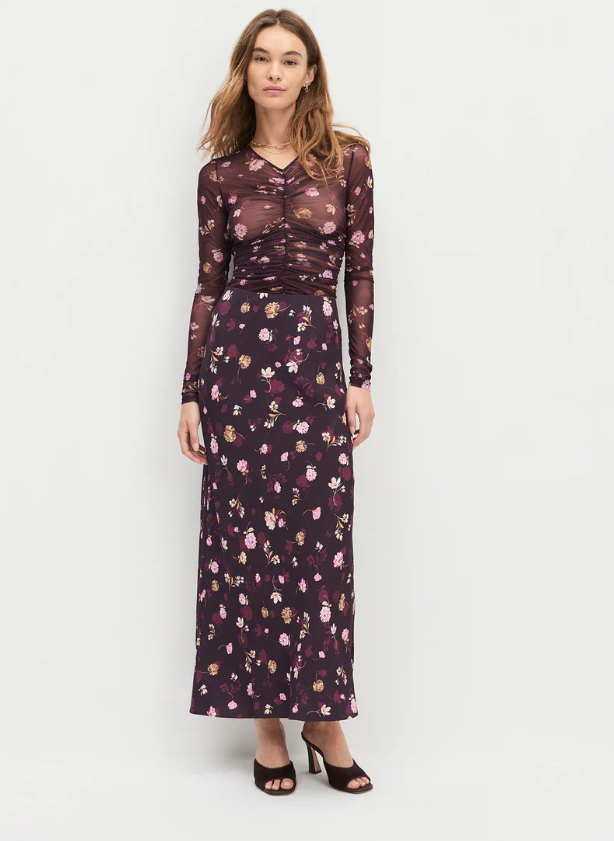 MESH PARTY TOP - WHIMSICAL MONET