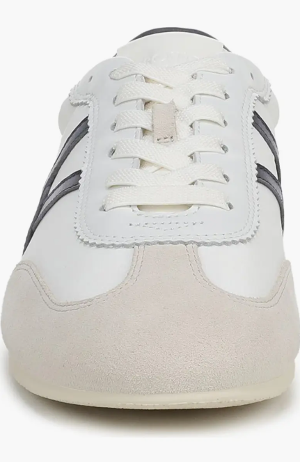 RIVIERA NYLON SNEAKER - COCONUT/NAVY
