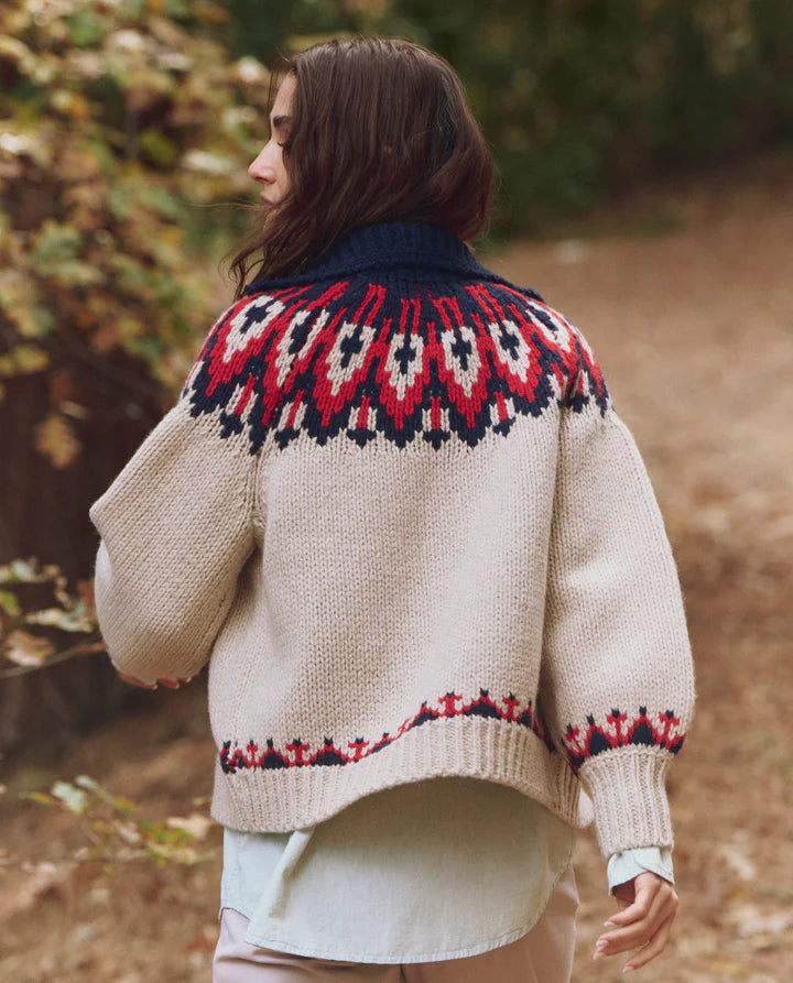 THE NORDIC SWEATER - GLACIER FAIR ISLE