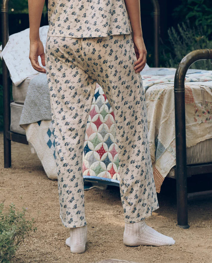 THE JERSEY EASY SLEEP PANT - INDIGO ROSE