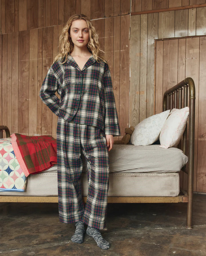 THE FLANNEL EASY SLEEP PANT - PINE LODGE PLAID