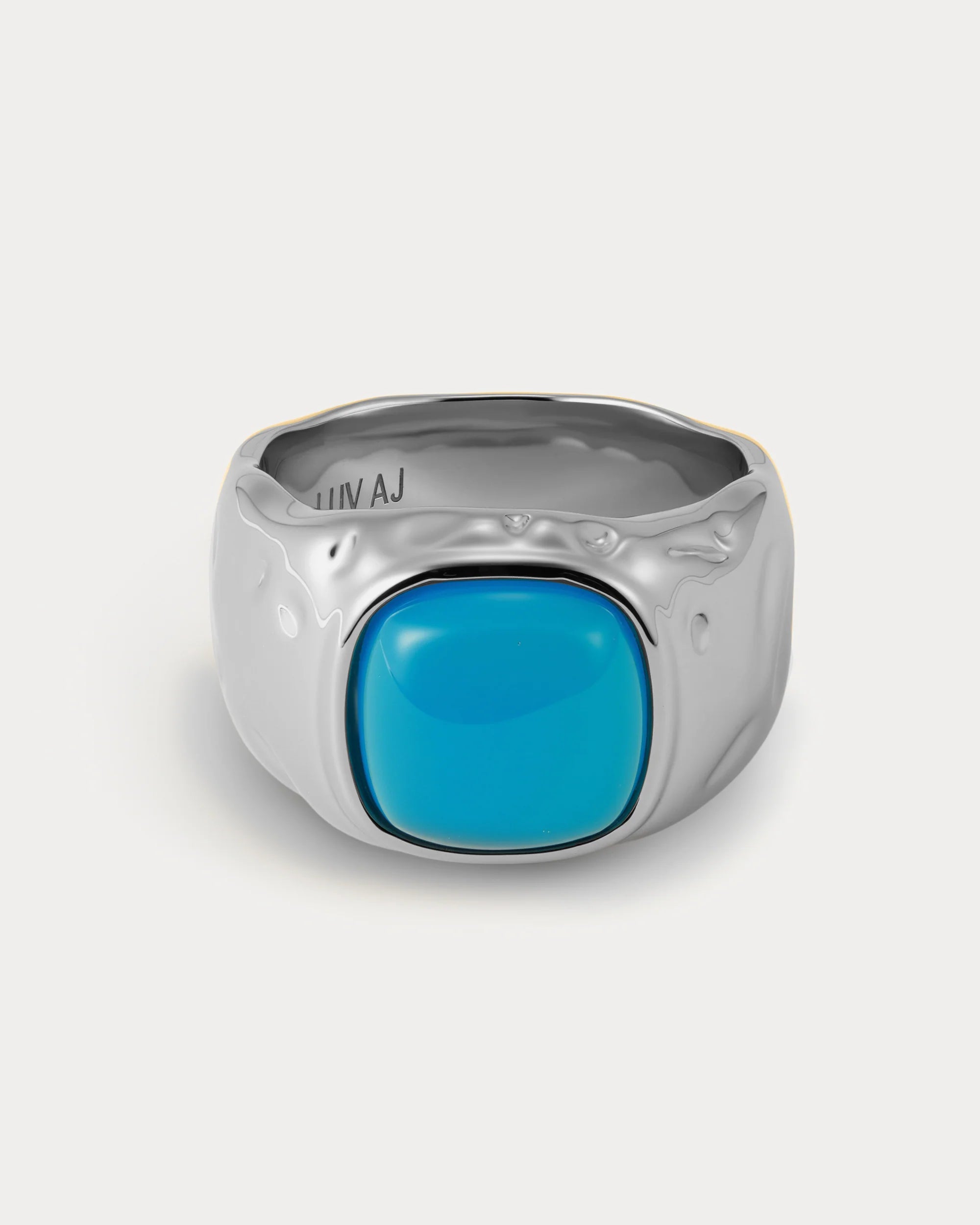 THE VALENCIA STATEMENT RING - SILVER