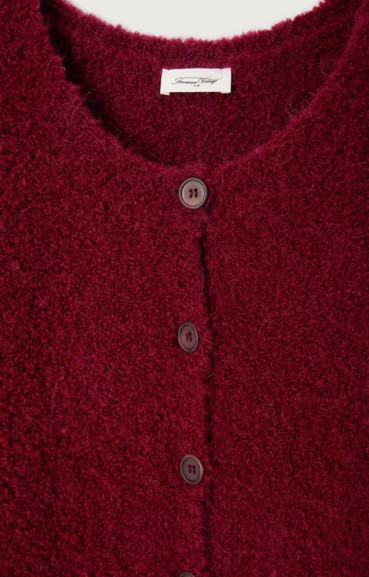 WOMEN'S CARDIGAN ZOLLY - CHINA POMEGRANATE