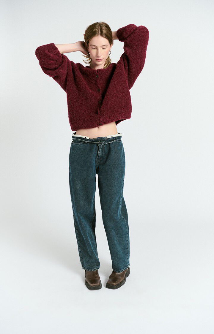 WOMEN'S CARDIGAN ZOLLY - CHINA POMEGRANATE