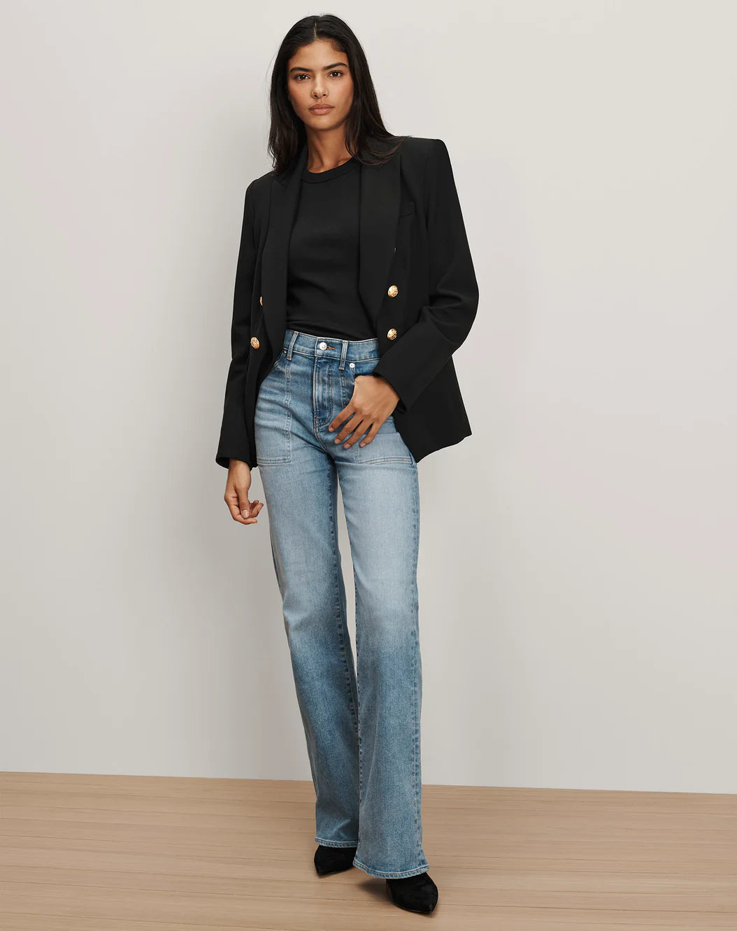 MILLER DICKEY JACKET - BLACK/GOLD