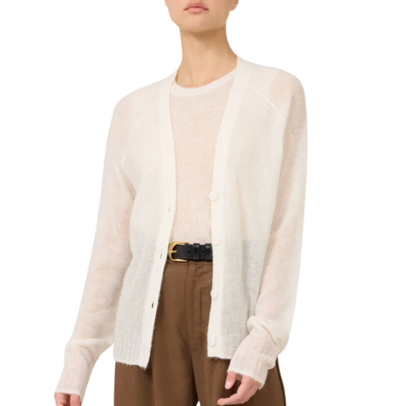 ADDISON CARDIGAN - IVORY