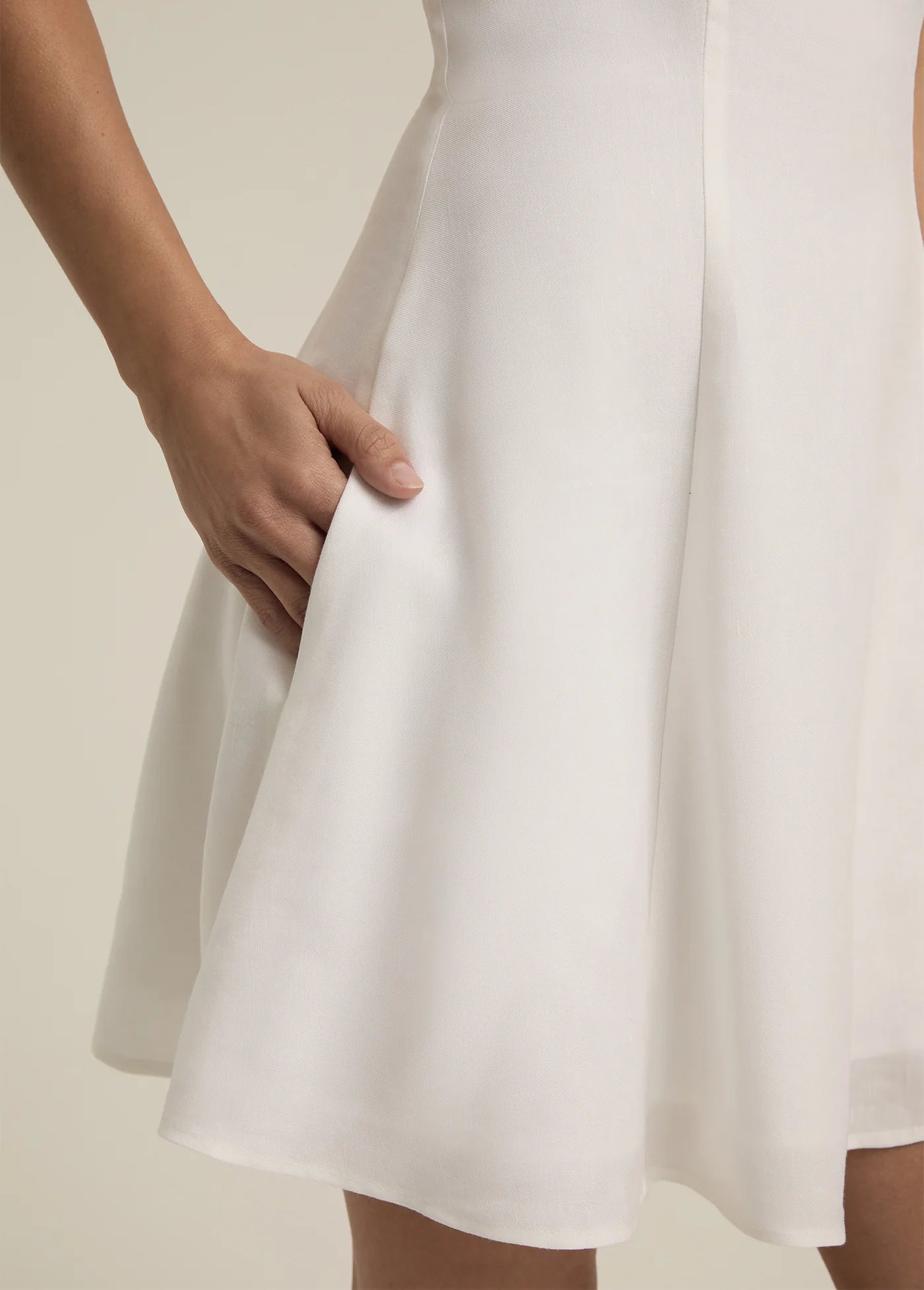 THE FAVORITE MINI LINEN DRESS