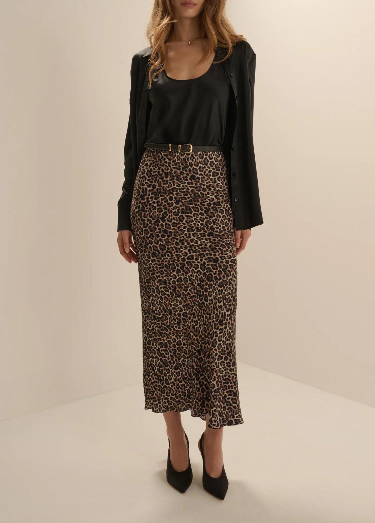 THE FAVORITE SKIRT - LEOPARD