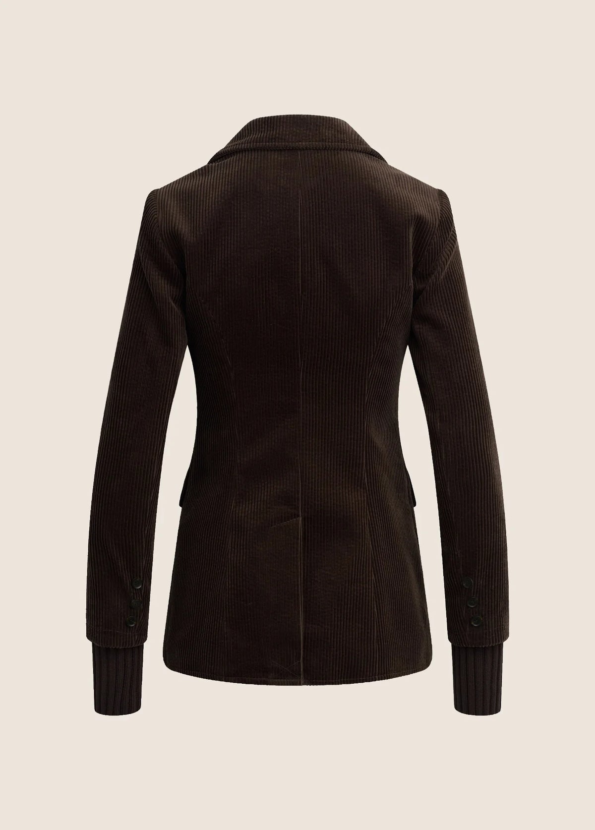 THE CORD CITY BLAZER - ESPRESSO