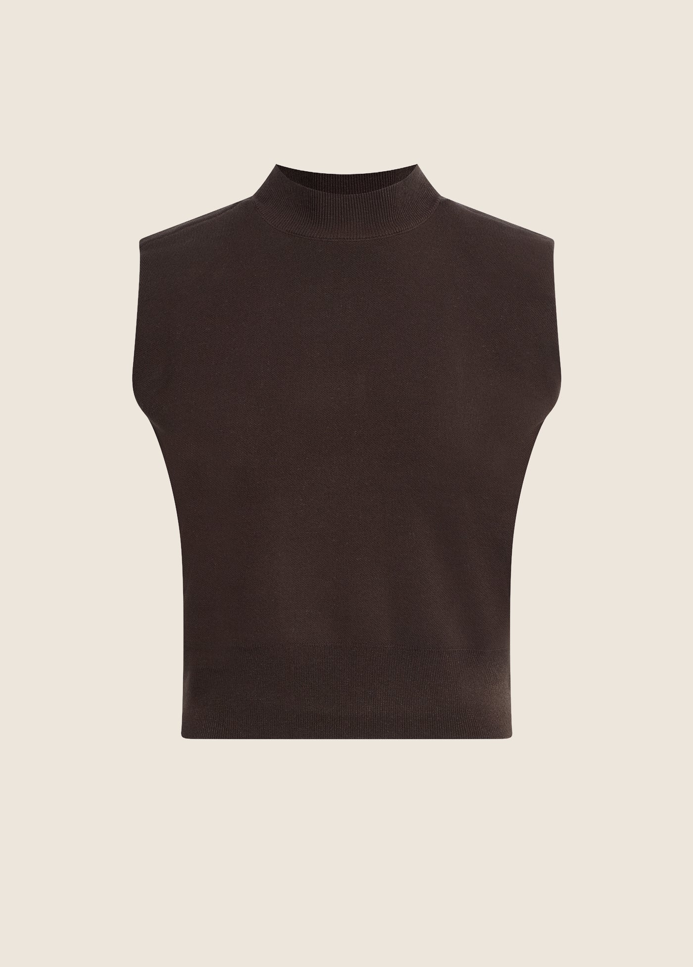 THE WHITNEY TOP - ESPRESSO