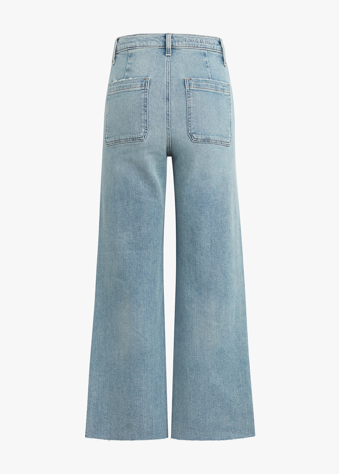 THE MISCHA SUPER HI RISE WIDE LEG ANKLE - MONTEREY WASH