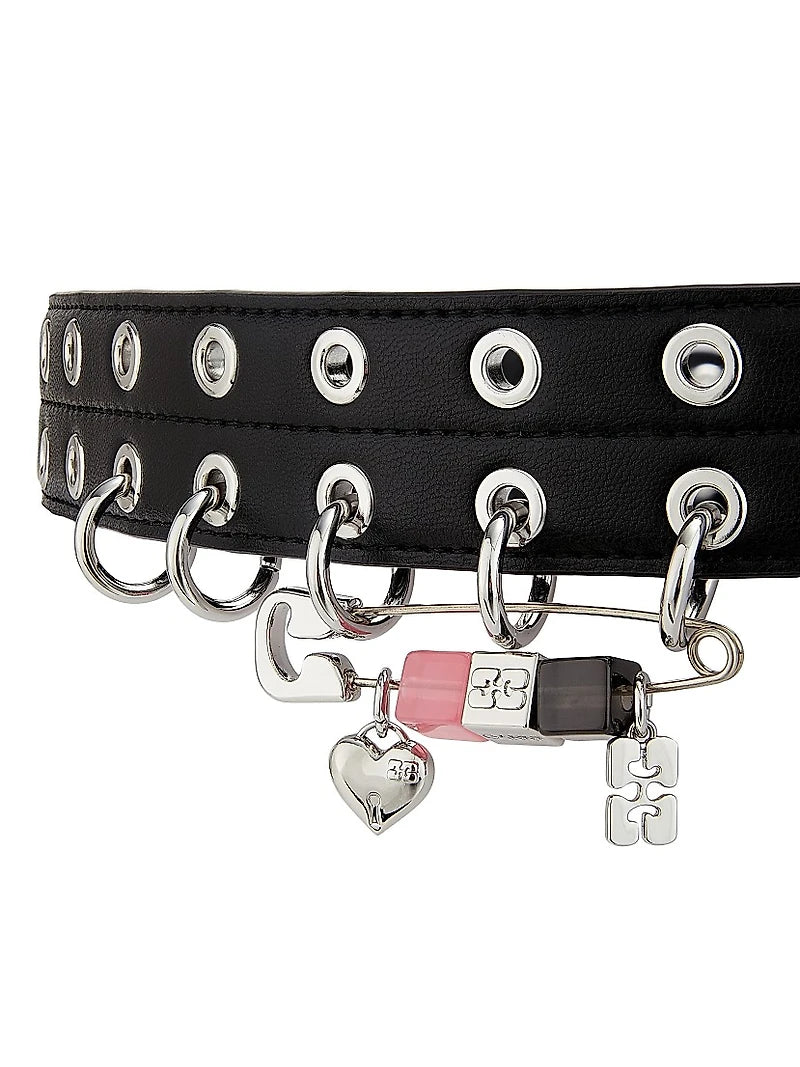 DOUBLE EYELET BELT SAFETY PIN