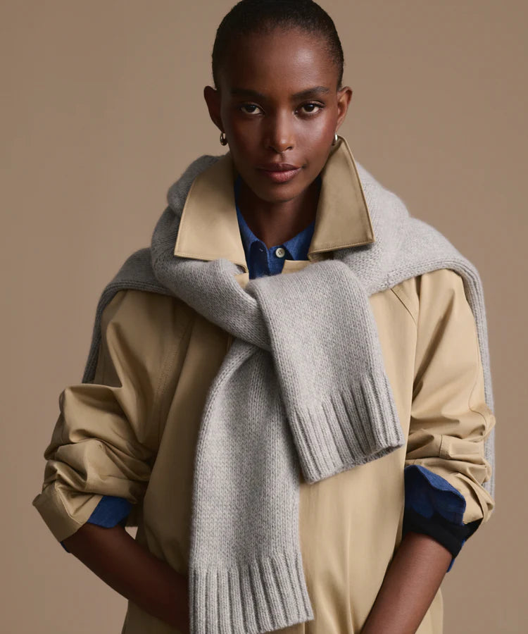 LEO TRENCH COAT - DARK KHAKI