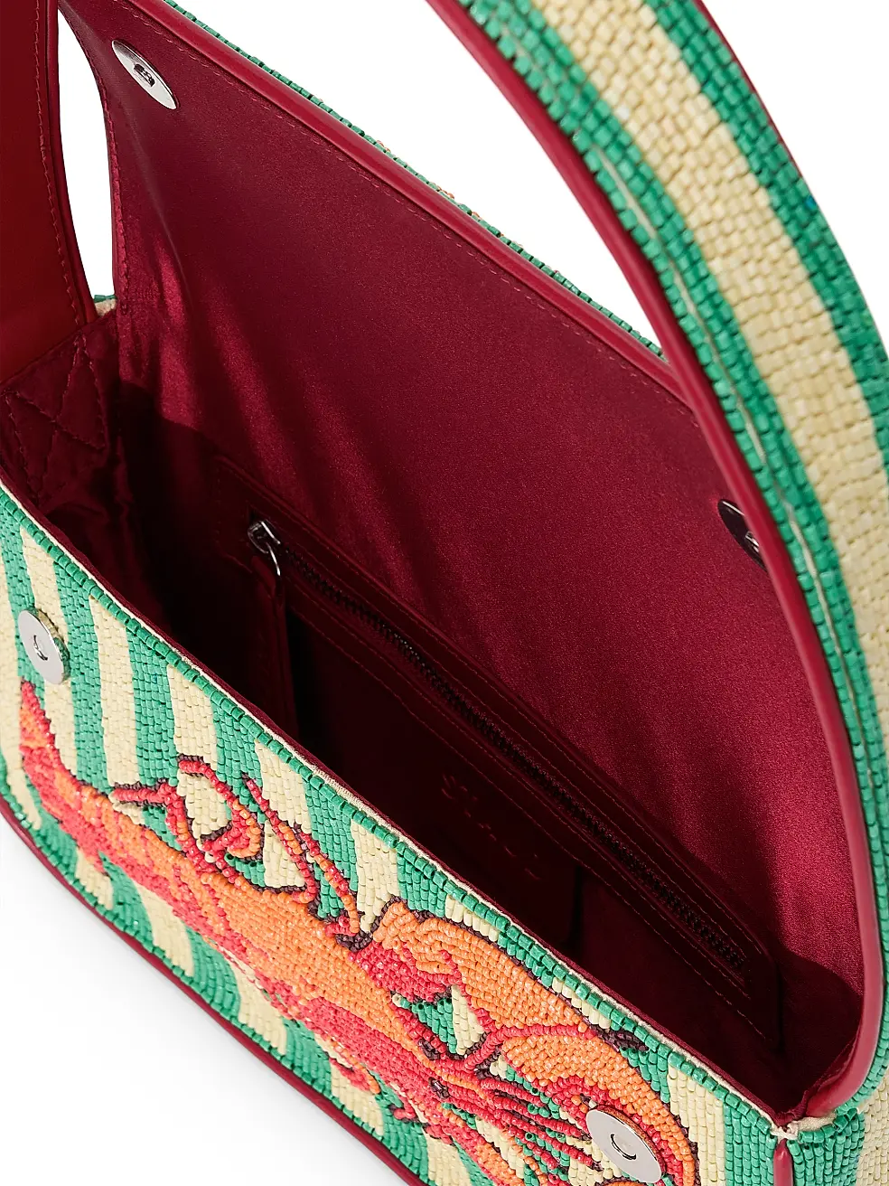 TOMMY BEADED BAG - SUMMER LOBSTER