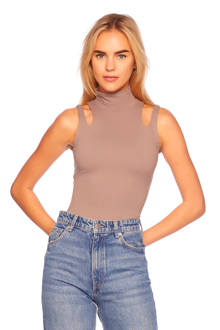 DOUBLE STRAP MOCK TOP - COCO