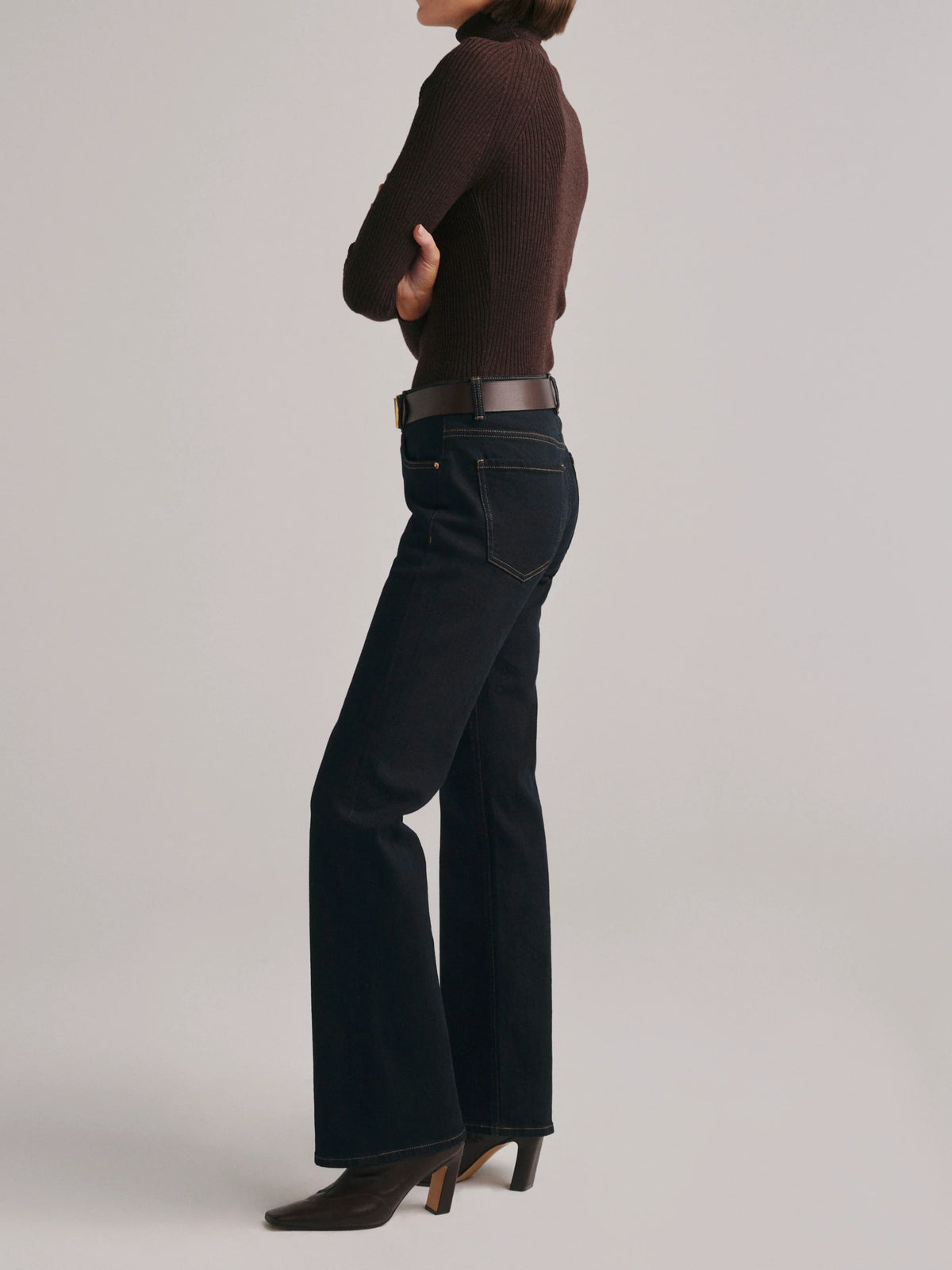 BELLA SLIM BOOT: MID RISE 32" - HARVEST MOON