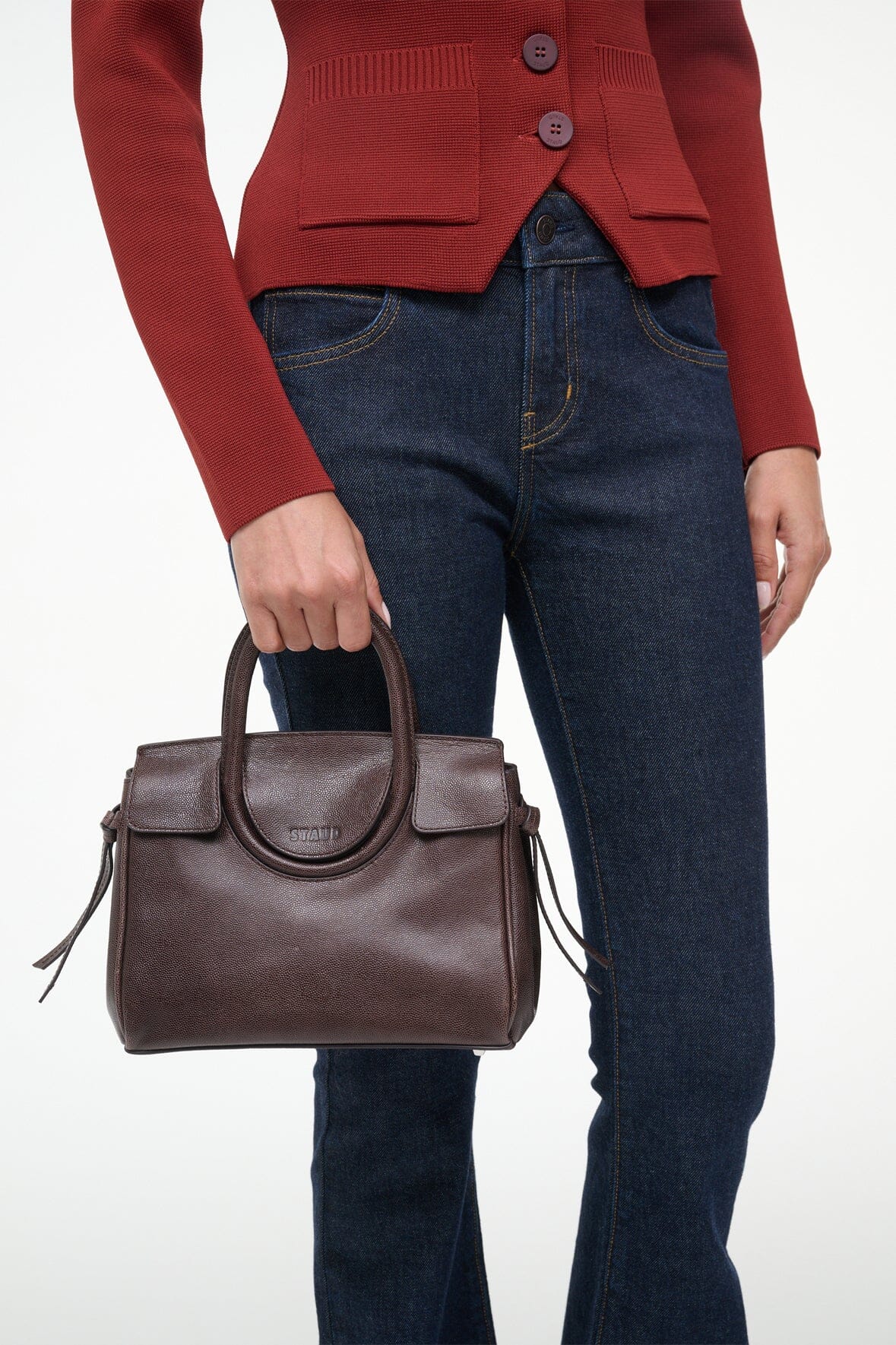 MAUDE MINI CARRYALL - ESPRESSO