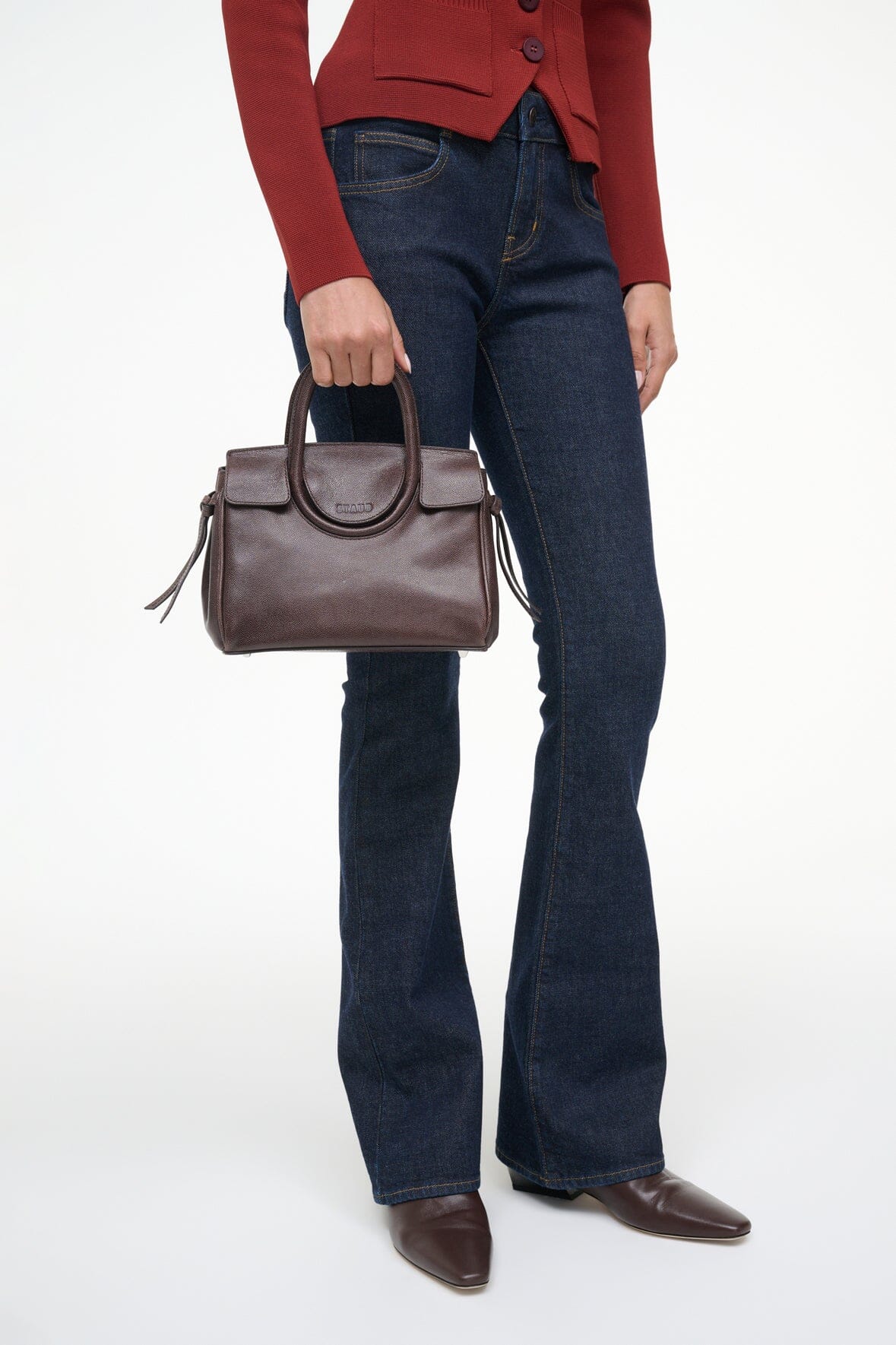 MAUDE MINI CARRYALL - ESPRESSO