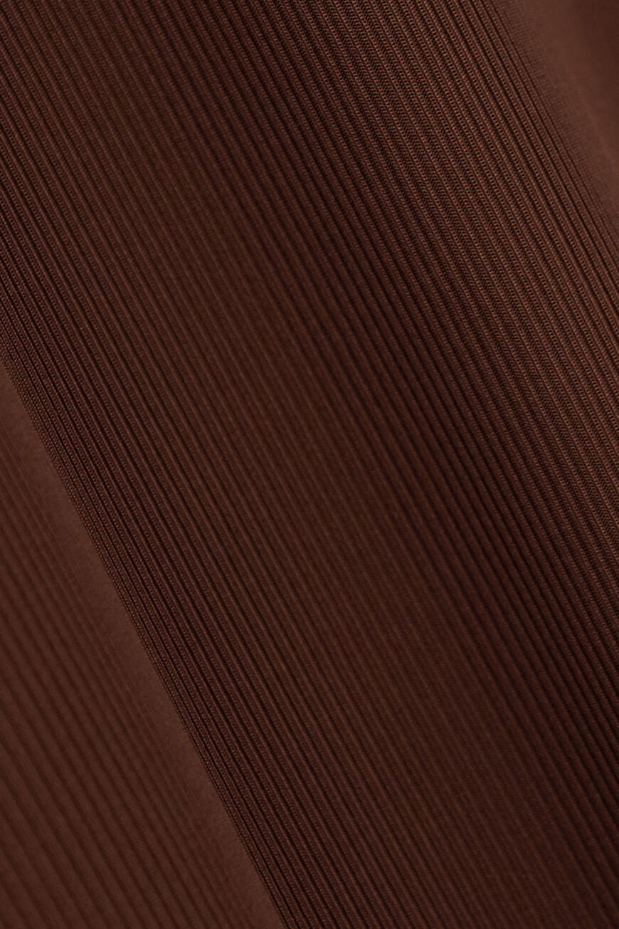 JERSEY MAXI DRESS NAORA - BROWN