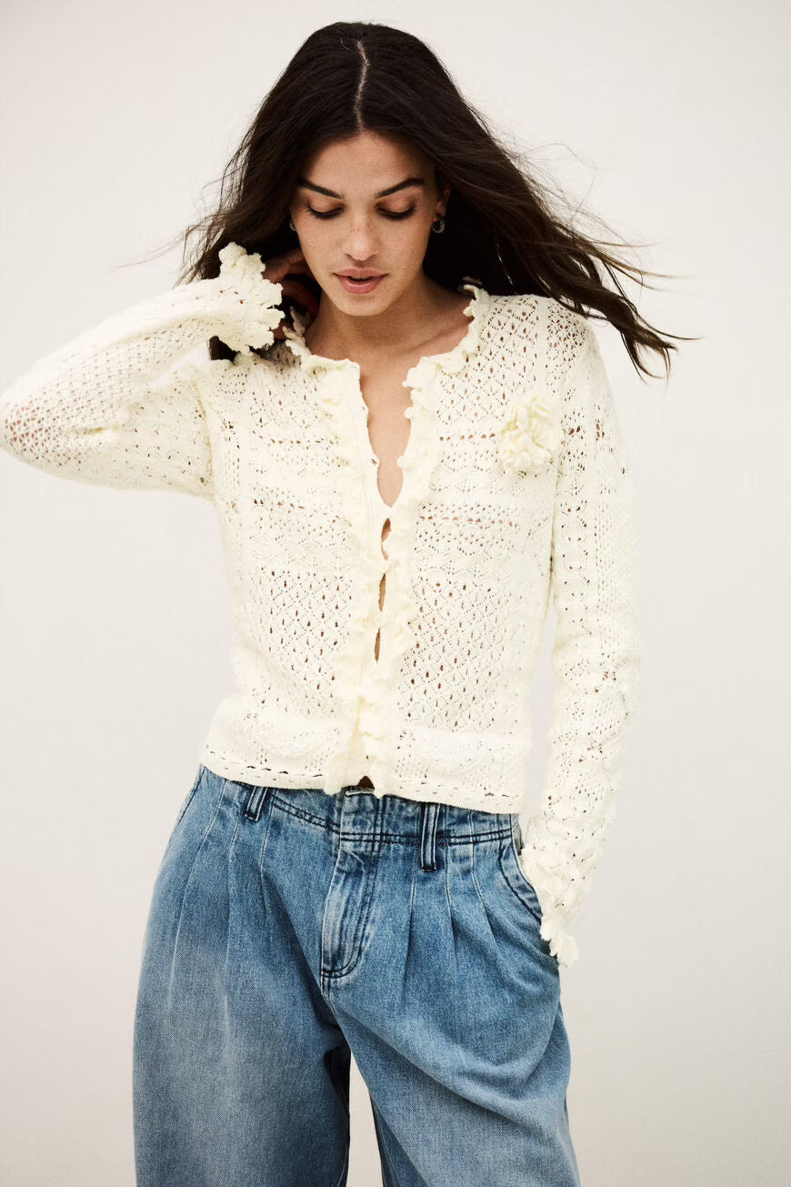 CARDIGAN SORIA - OFF WHITE