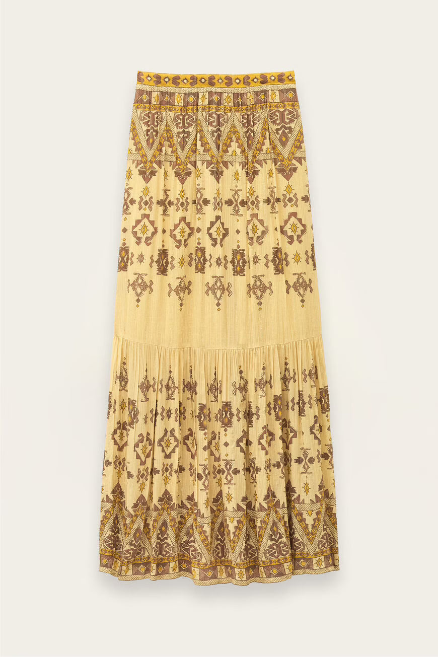 ZAYA SKIRT -YELLOW
