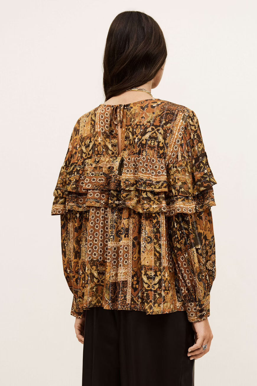 PIXIE - ROUND NECK BLOUSE