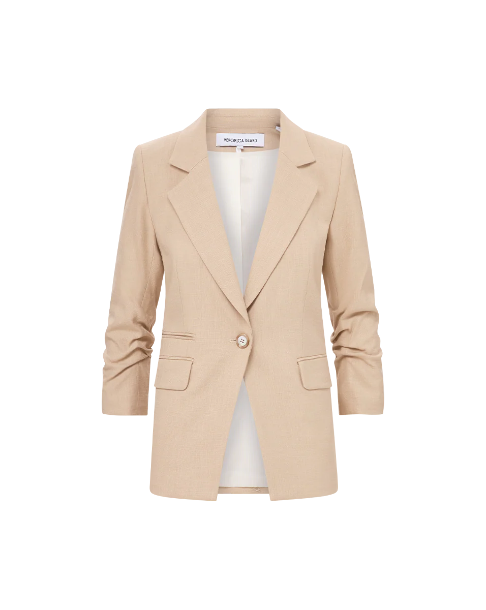 BATTISTA DICKEY JACKET - STONE KHAKI