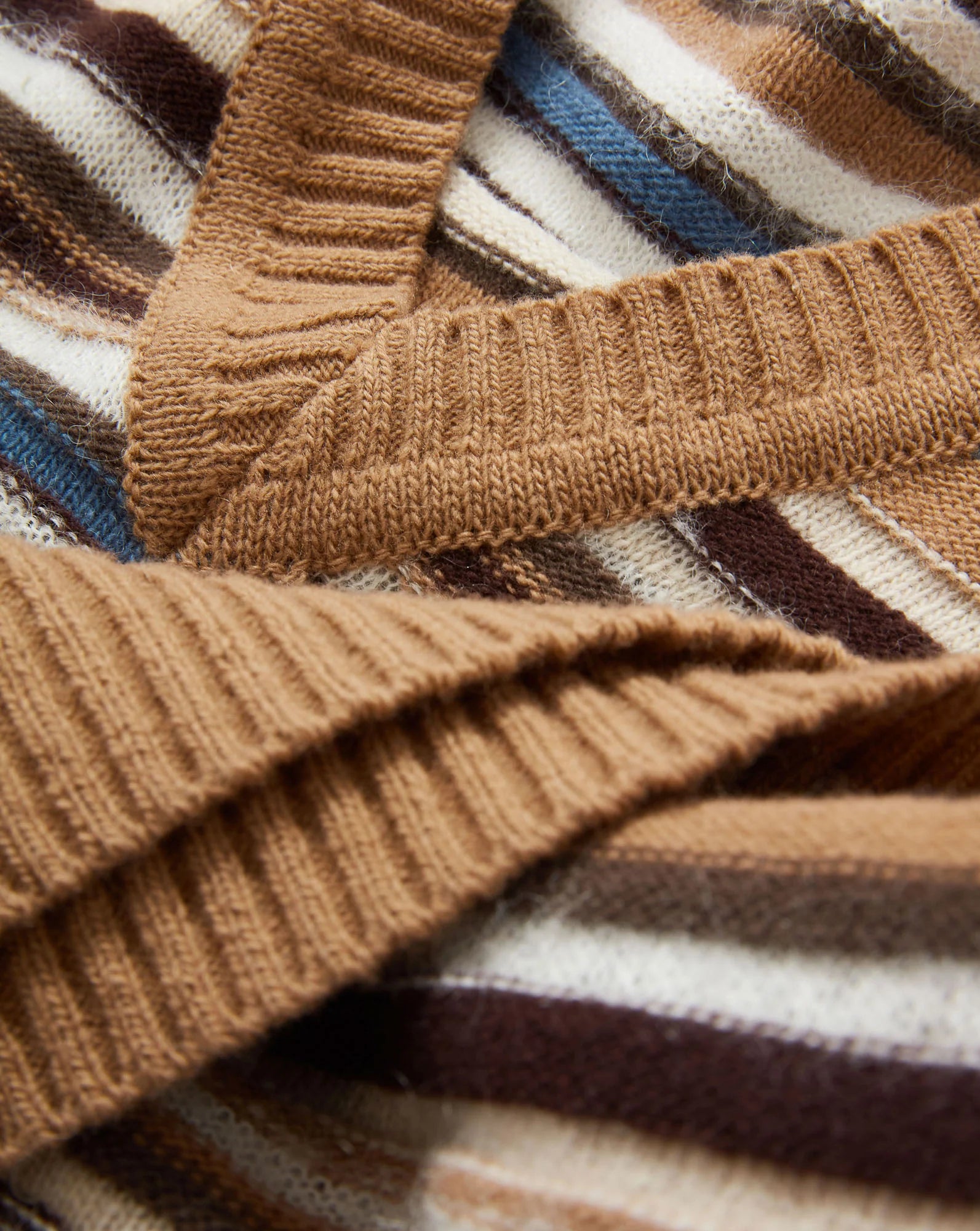 HELENKA WOOL SWEATER VEST - DARK ACORN MULTI