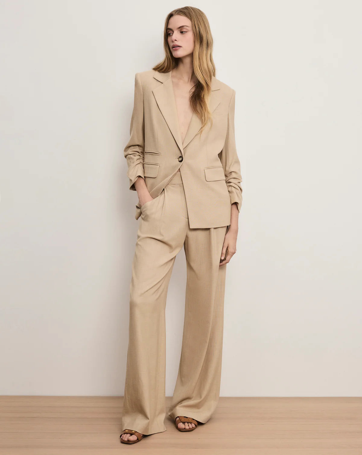 BATTISTA DICKEY JACKET - STONE KHAKI