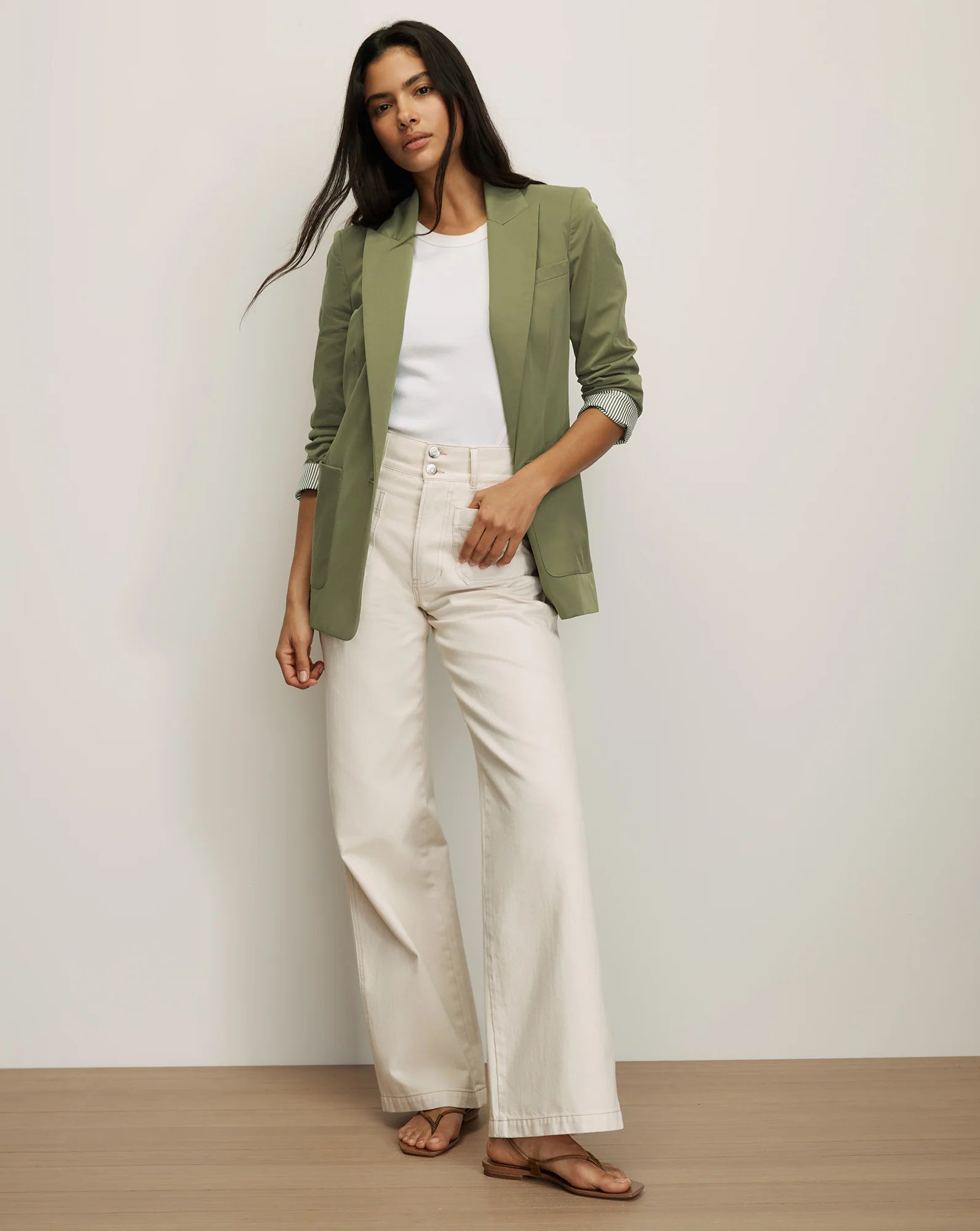 MCALLIN DICKEY JACKET - STONE ARMY