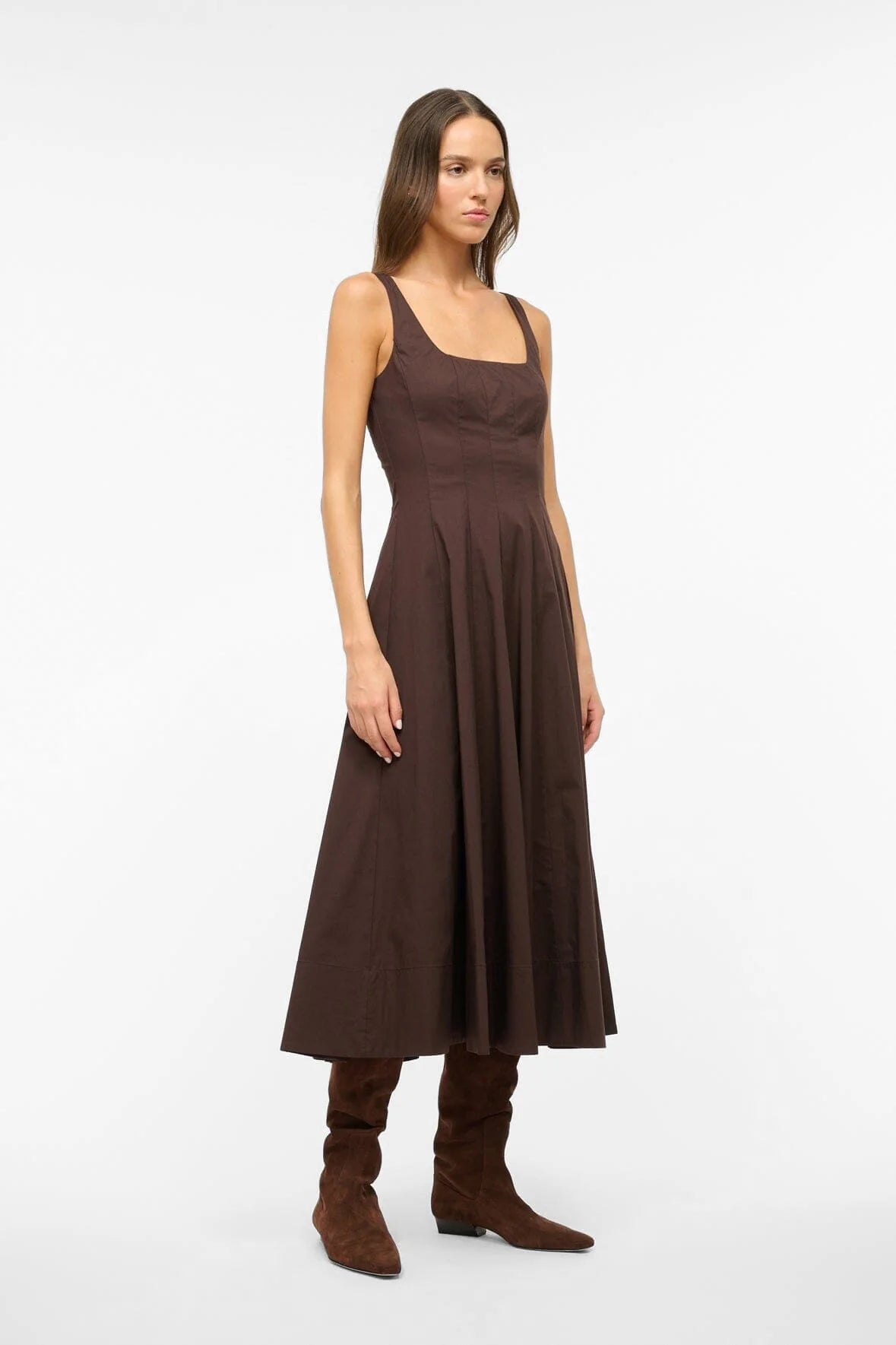 WELLS DRESS - EARTH