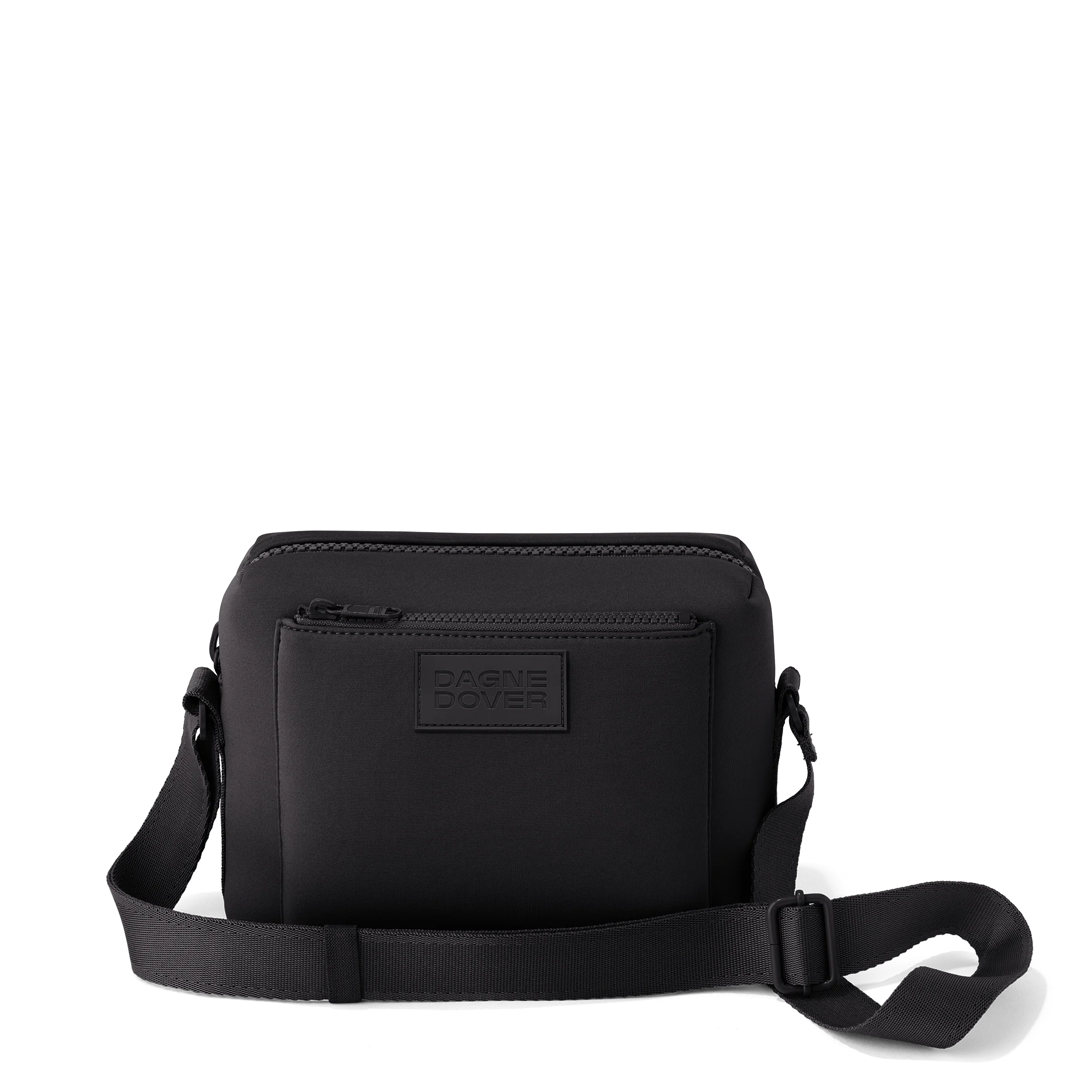 MICAH NEOPRENE CROSSBODY - BLACK