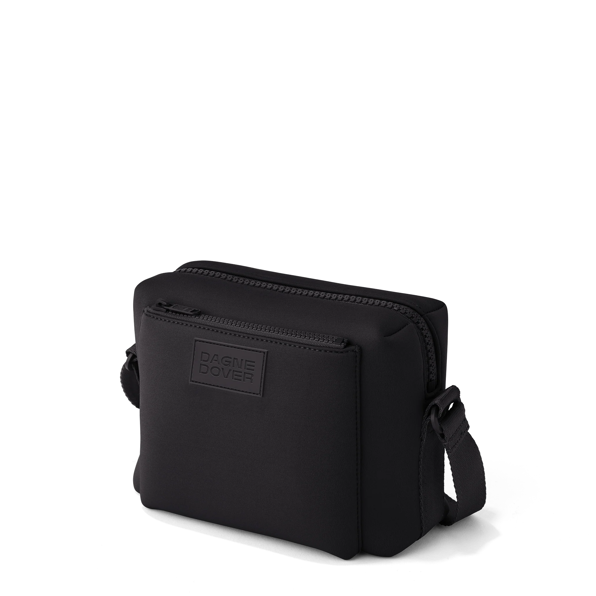 MICAH NEOPRENE CROSSBODY - BLACK