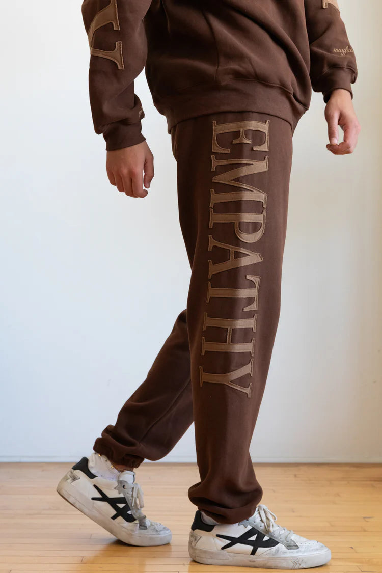 EMPATHY ALWAYS ESPRESSO SWEATPANTS