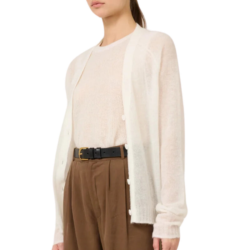 ADDISON CARDIGAN - IVORY