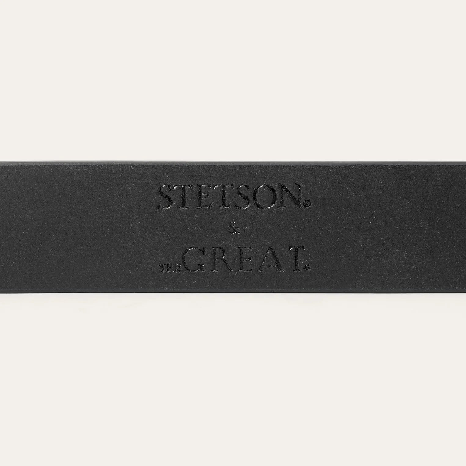 THE BIG BUCKLE BELT - BLACK WITH SILVER