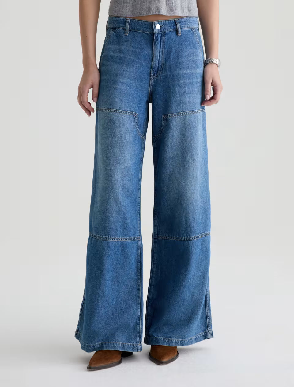 STELLA JEAN - LINEN LOW SLUNG PALAZZO - GALAXY