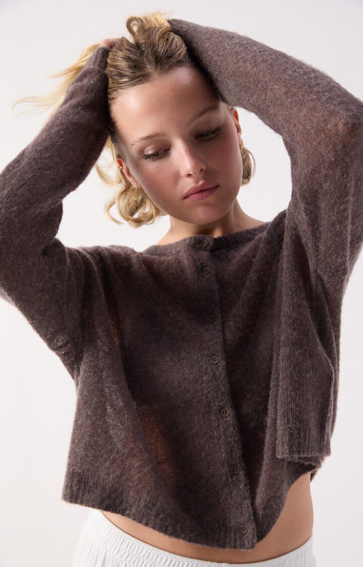 WOMEN'S CARDIGAN BODYROW - MOTTLED HEDGEHOG