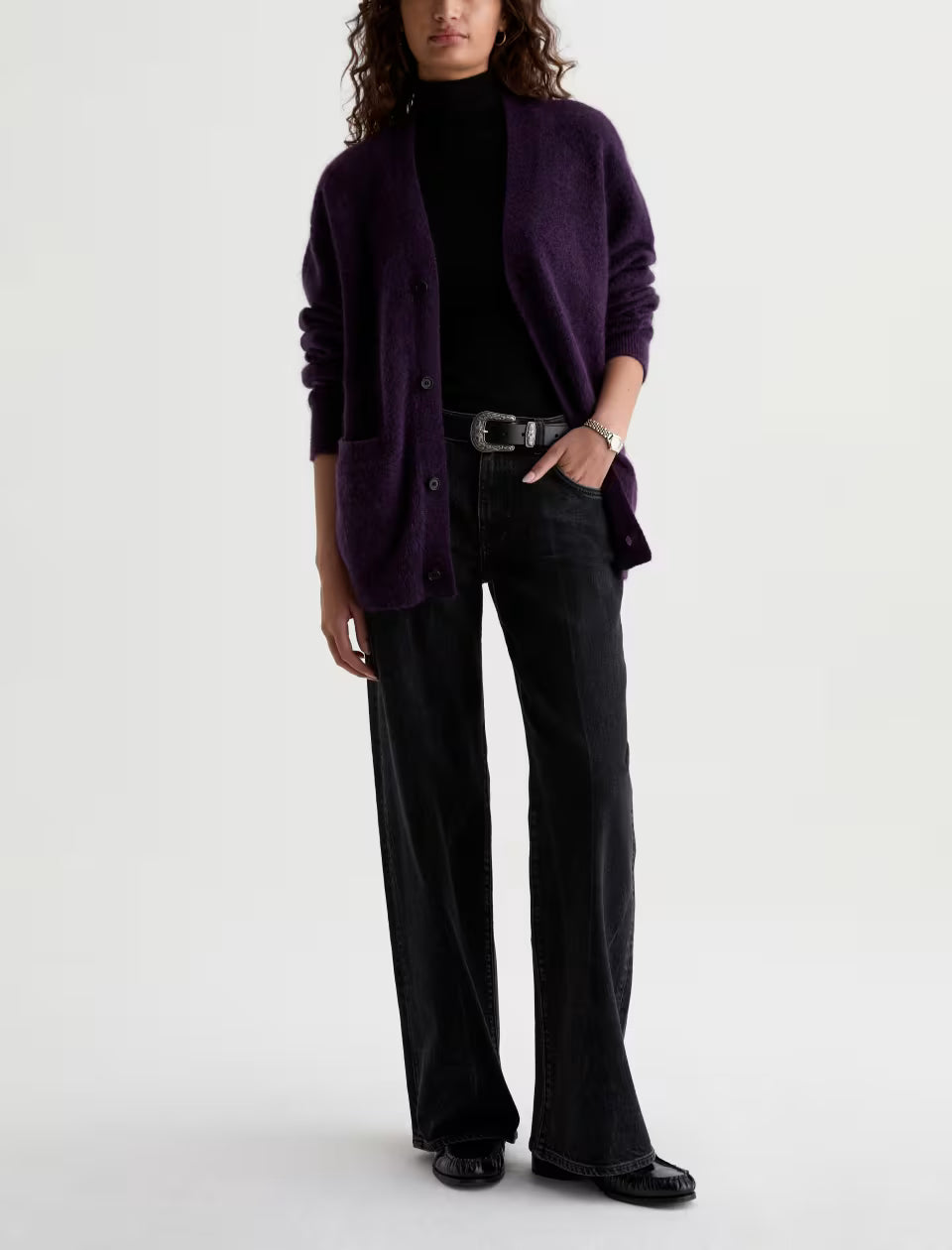 ADRIA JEAN - LOW RISE WIDE LEG - BOSSA NOVA