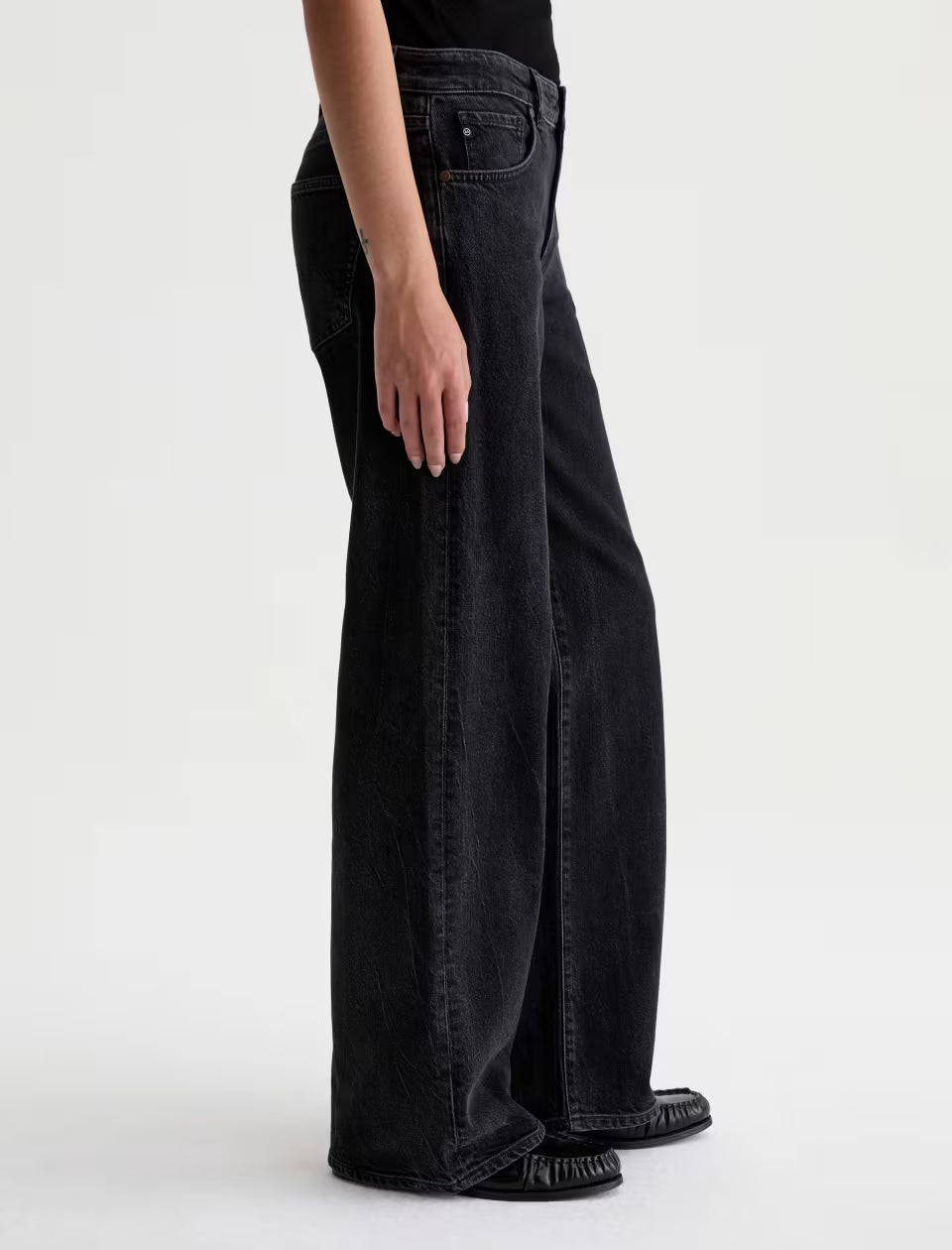 ADRIA JEAN - LOW RISE WIDE LEG - BOSSA NOVA