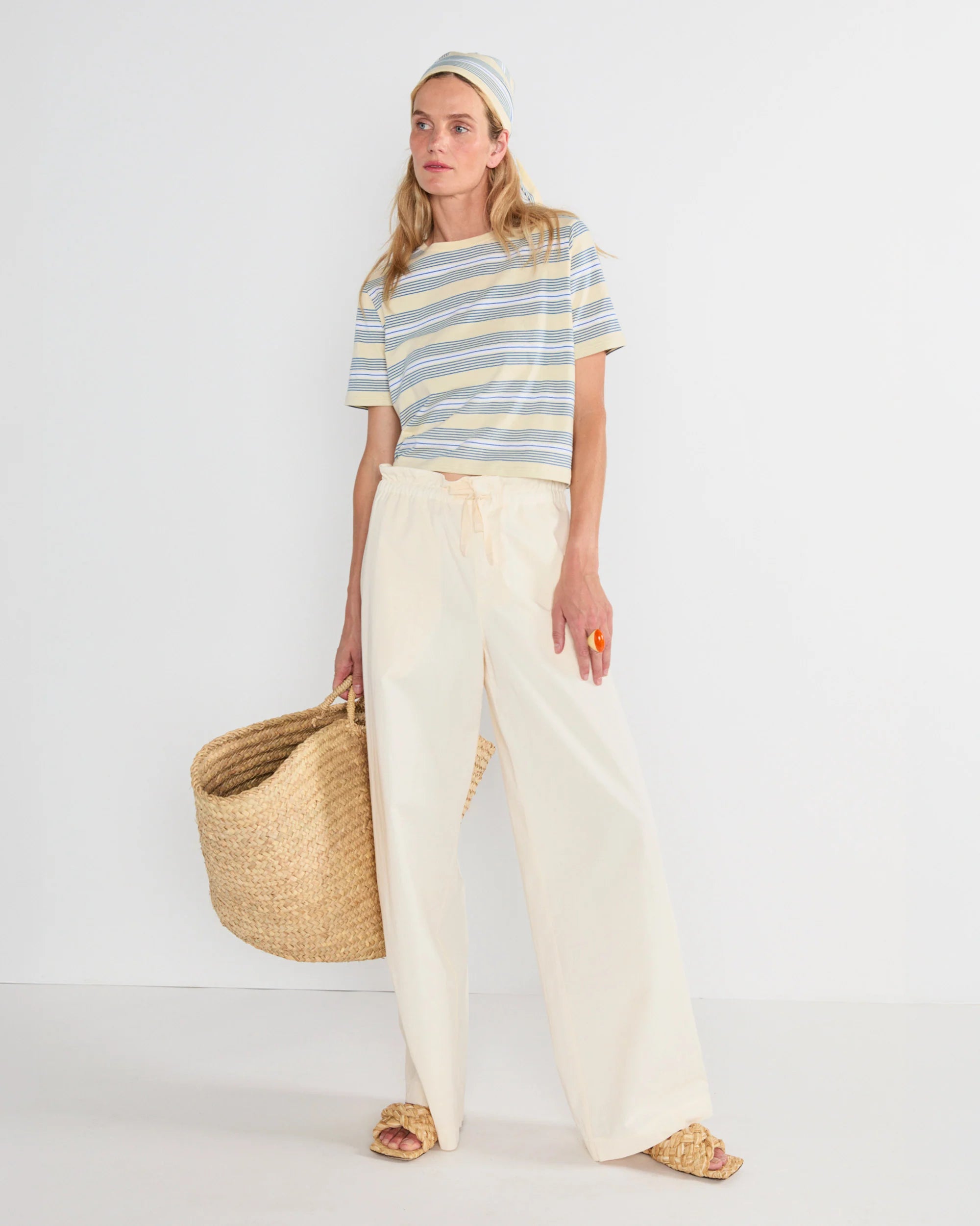 THE CLYDE PANTS - CREAM