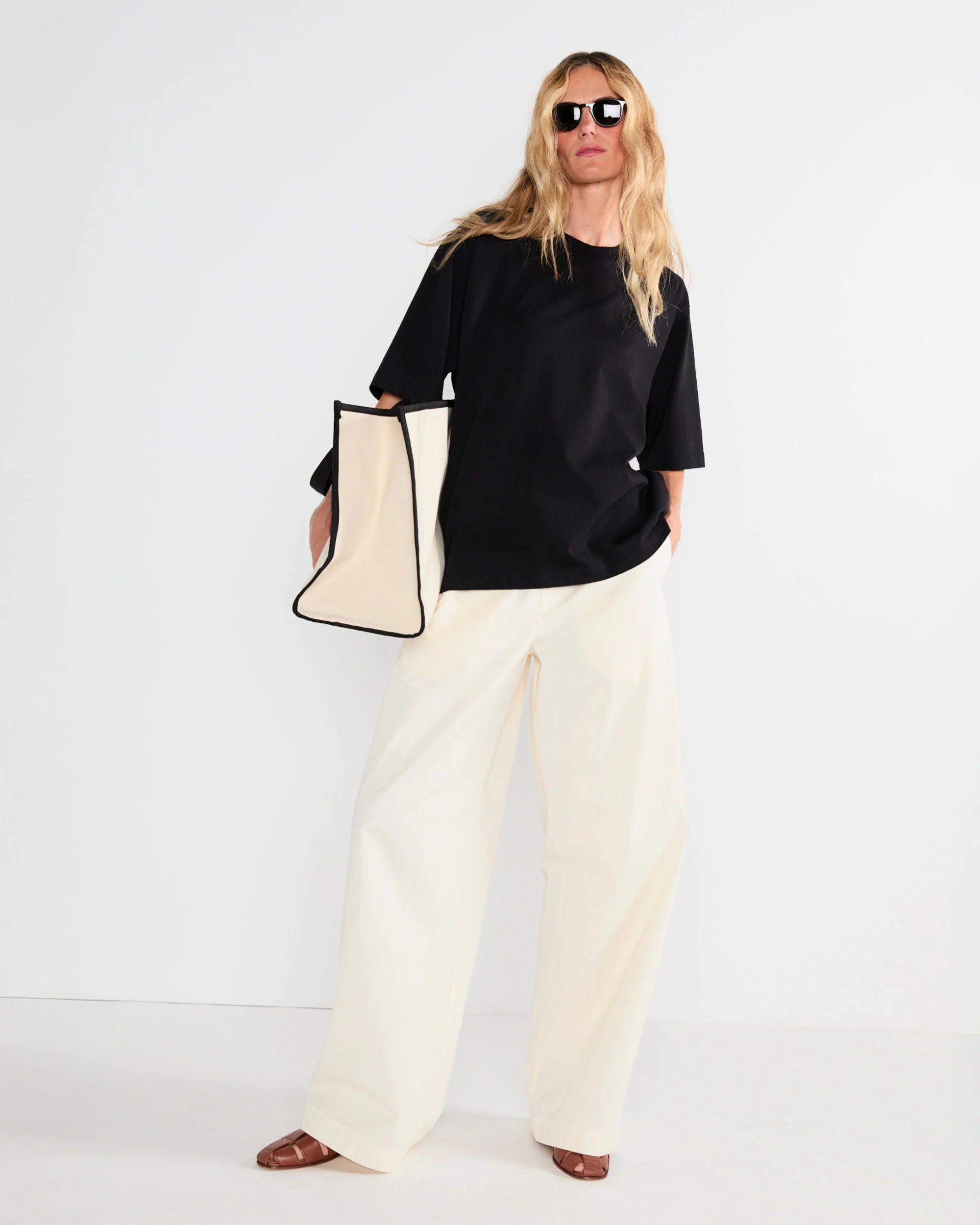 THE CLYDE PANTS - CREAM