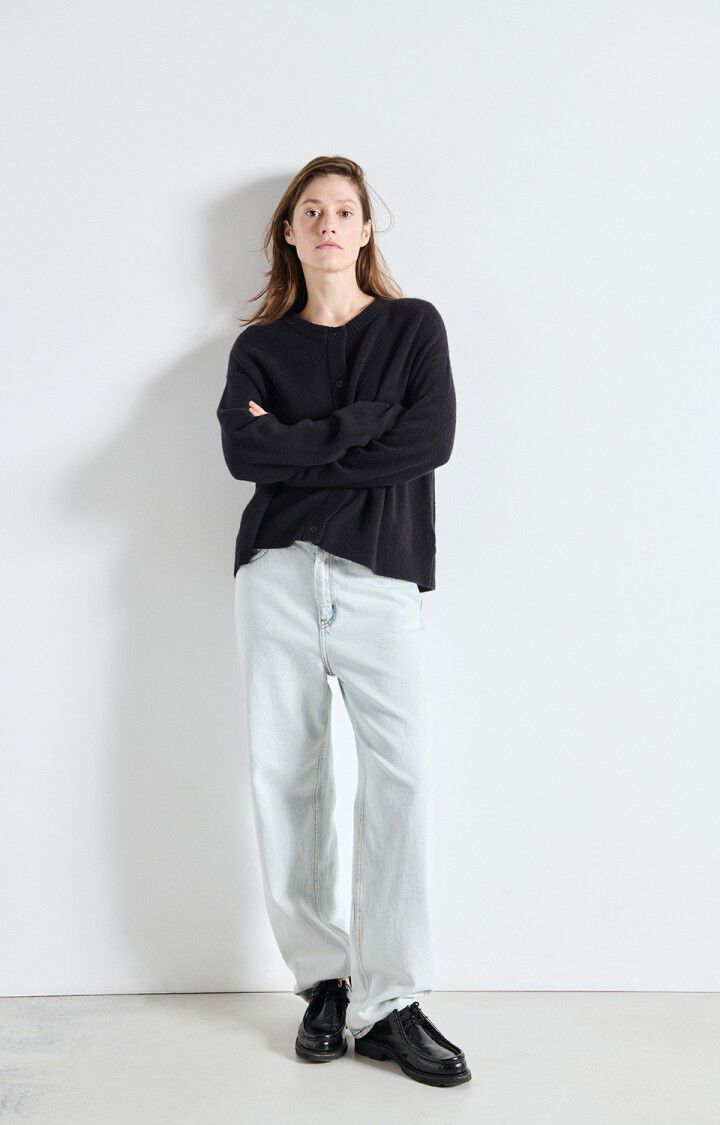 DAMSVILLE CARDIGAN - BLK