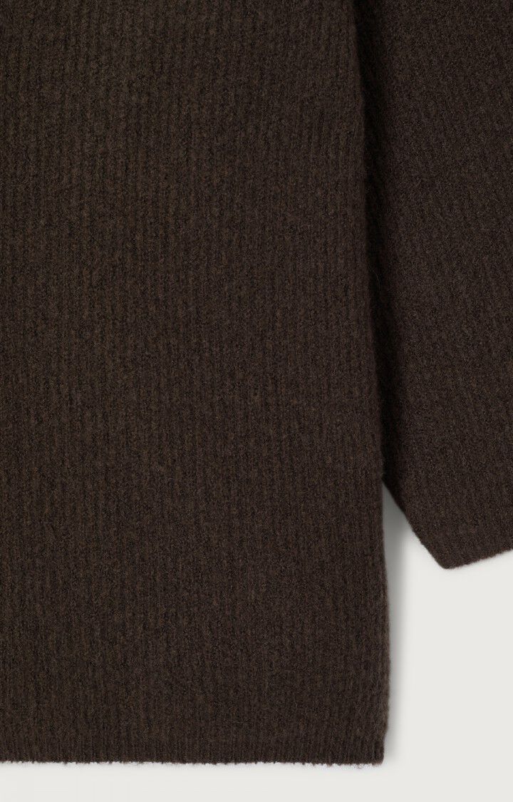 WOMEN'S CARDIGAN DAMSVILLE - MELANGE BROWN