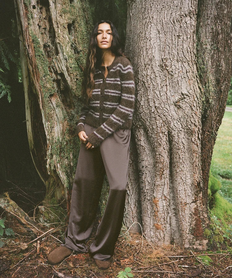 DEMI PANT - DARK BROWN